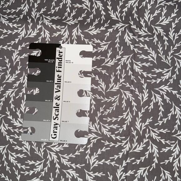 Seaweed - Zinc | Paintbox by Elizabeth Hartman for Robert Kaufman | 1/2 Yard - Picture 4 of 6